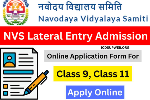 Nvs Lateral Entry Admission Class Off